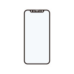 Corallo NU SOFT EDGE GLASS (アンチグレア) 2枚入り for iPhone12 Pro Max (Black)