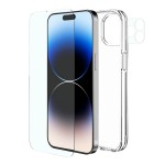 RAPTIC 3 in 1 Bundle Kit for iPhone15 Plus (Clear)