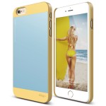 elago S6P OUTFIT for iPhone6 Plus/6s Plus (Creamy Yellow+Cotton Candy Blue)