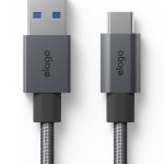 elago USB-C to USB-A Cable for SMART PHONE (Dark Grey)