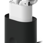 elago CHARGING STATION for AirPods (Black)