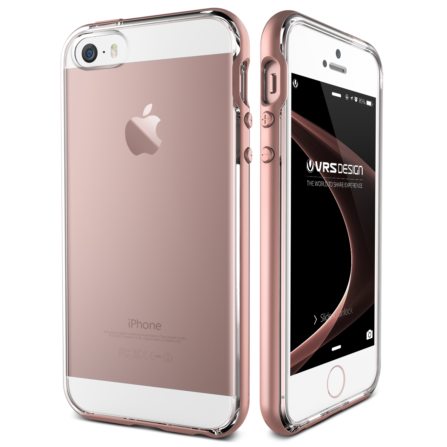 Verus Crystal Bumper For Iphone Se Rose Gold 株式会社サンクチュアリ