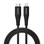 araree C to Lightning Cable for MFi USB-C - Lightning Cable 100cm (Black)