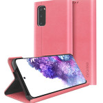 araree Bonnet Stand for Galaxy S20 (Coral Pink)