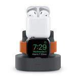 elago MINI CHARGING HUB for iPhone / AirPods / Apple Watch (Dark Gray)