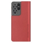 araree Mustang Diary for Galaxy S21 Ultra (Tangerine Red)
