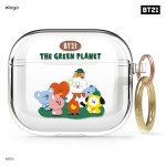 elago LINE FRIENDS  BT21 THE GREEN PLANET for AirPods 3 (Camping)