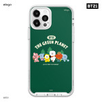 elago LINE FRIENDS  BT21 THE GREEN PLANET for iPhone12 Pro / iPhone12 (Camping)
