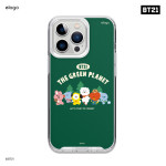 elago LINE FRIENDS BT21 THE GREEN PLANET for iPhone13 Pro (Camping)