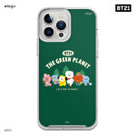 elago LINE FRIENDS BT21 THE GREEN PLANET for iPhone13 Pro Max (Camping)
