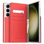araree Mustang Diary for Galaxy S23 Ultra (Tangerine Red)