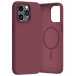 araree Typoskin M for iPhone15 Pro Max (Deep Red)