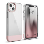 elago GLIDE CASE for iPhone14 Plus (Clear/Lovely Pink)