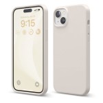 elago SILICONE CASE for iPhone15 Plus (Stone)