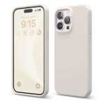 elago SILICONE CASE for iPhone15 Pro Max (Stone)