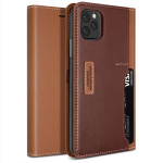 OBLIQ K3 Wallet 2019 for iPhone11 Pro Max (Brown/Burgundy)