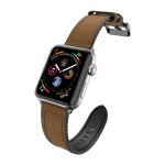 Raptic Hybrid Leather Band for Apple Watch 38/40/41mm (Brown)
