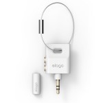 elago KEY RING SPLITTER for EARPHONE 3.5mmジャック (White)