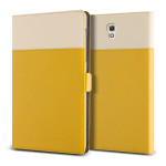 VERUS Crayon Two-tone diary for GALAXY Tab S 8.4 (Mustard_Beige)