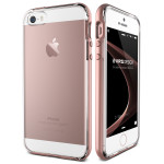 VERUS Crystal Bumper for iPhone SE (Rose Gold)