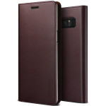 VRS DESIGN（VERUS） Genuine Leather Diary for Galaxy Note 8 (Wine)