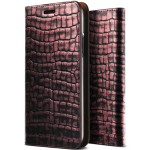 VRS DESIGN Genuine Croco Diary for iPhoneX (Rose Pink)