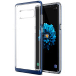 VRS DESIGN（VERUS） Crystal Bumper for Galaxy Note 8 (Deep Sea Blue)