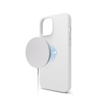 elago MagSafe SOFT SILICONE CASE for iPhone12 Pro Max (White)