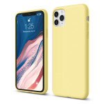 elago SILICONE CASE 2019 for iPhone11 Pro Max (Yellow)