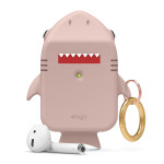 elago SHARK CASE for AirPods /AirPods 2nd Charging / AirPods 2nd Wireless (Sand Pink)