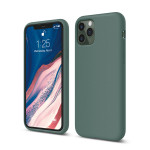 elago SILICONE CASE 2019 for iPhone11 Pro (Midnight Green)
