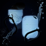 elago AirPods WaterProof Hang Case Active for AirPods (Night Glow Blue)