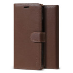 VRS DESIGN（VERUS） Genuine Leather Stand for iPhone11 Pro (Brown)