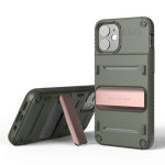 VRS DESIGN（VERUS） Quickstand for iPhone12 mini (Green - Bronze)