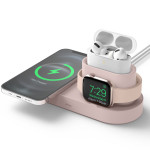 elago CHARGING HUB TRIO 1 for MagSafe Charger & Lightning Cable & Apple Watch 38/40/41/42/44/45mm (Sand Pink)