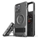 VRS DESIGN（VERUS） MS Quickstand Pro for iPhone13 Pro Max (Metal Black)