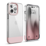 elago GLIDE CASE for iPhone14 Pro Max (Clear/Lovely Pink)