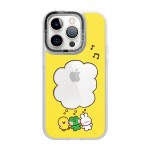elago LINE FRIENDS B&F minini for iPhone14 Pro (Yellow)