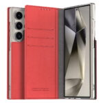 araree Mustang Diary for Galaxy S24 Ultra (TANGERINE RED)